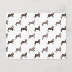 Carte Postale Chevaux