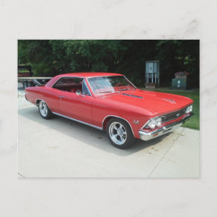 Carte Postale Chevelle Chevy 66'