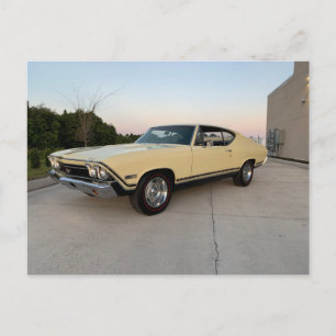Carte Postale Chevelle Chevy 68'