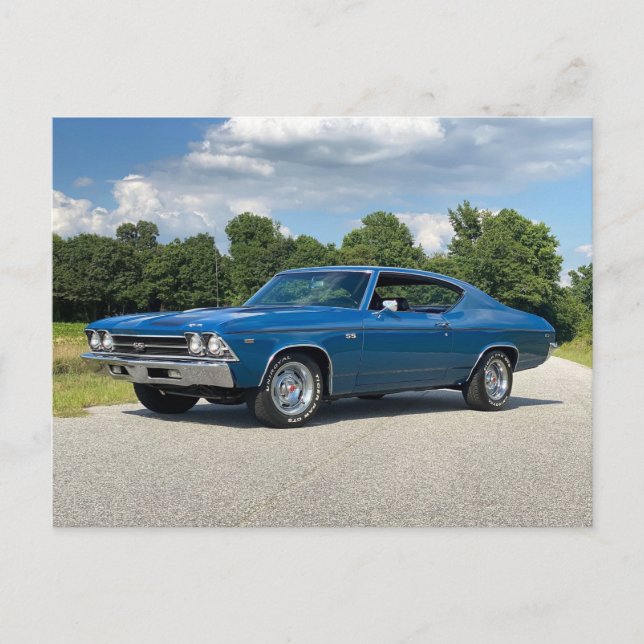 Carte Postale Chevelle SS 396  (Devant)