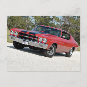 Carte Postale Chevelle SS 454 LS6 70' Chevy