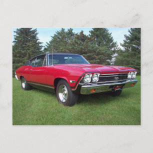 Carte Postale Chevelle SS 68' Chevy