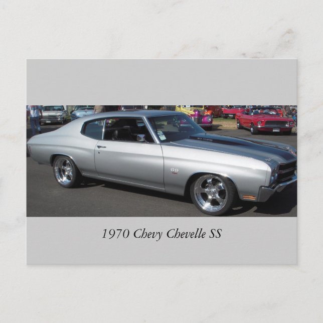 Carte Postale Chevelle SS Chevelle 1970 (Devant)