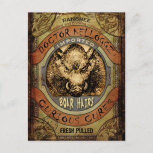 Carte Postale Cheveux de caisse