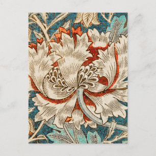 Carte Postale Chèvrefeuille de William Morris (1876)