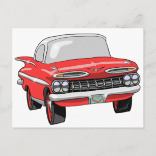 Carte Postale Chevrolet 1959