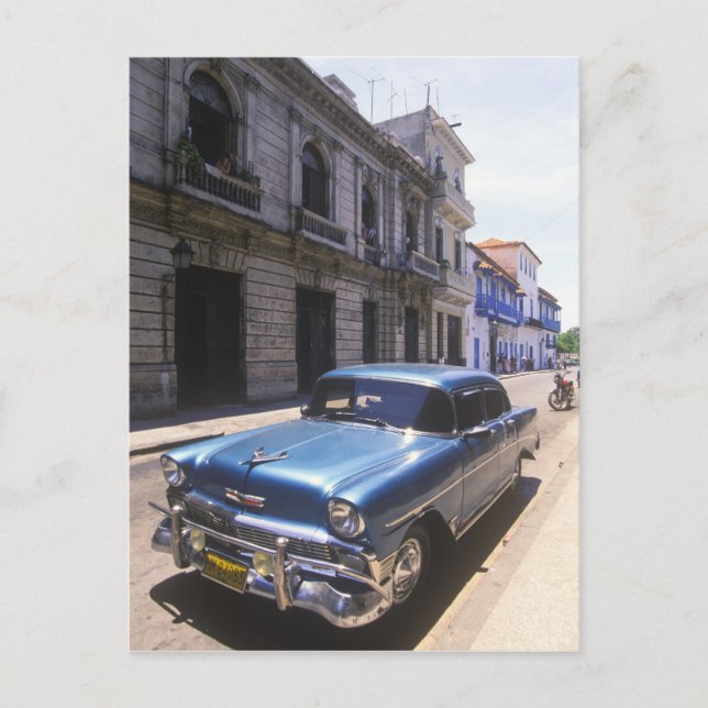 Carte Postale Chevrolet classique magnifiquement restauré à part (Devant)