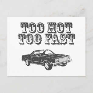 Carte Postale Chevrolet El Camino 1977