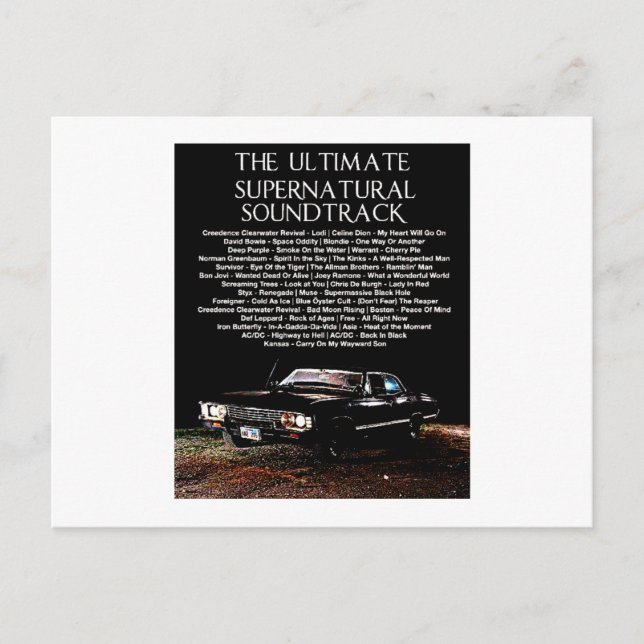 Carte postale Chevrolet Impala SS 1967 (Devant)