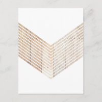 chevron minimaliste blanc avec bois