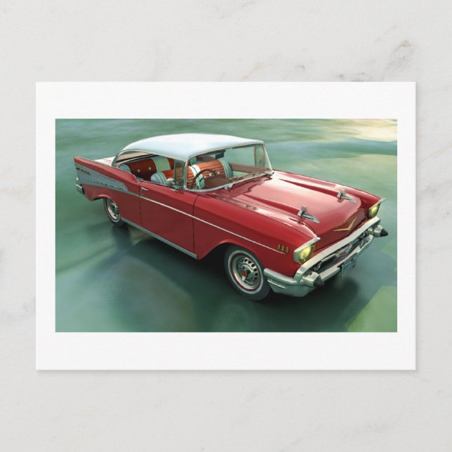 Carte Postale Chevy57-34 (Devant)