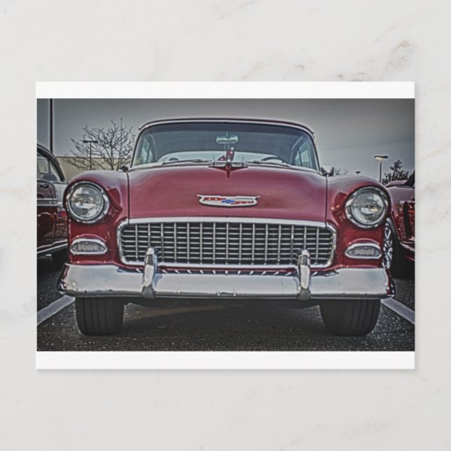 Carte Postale Chevy Classic Car HDR Photo Gift Shirt Mug (Devant)