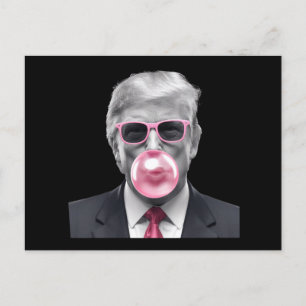 Carte Postale Chewing-Gum Trump Donald Trump 2024 Votez pour Tru