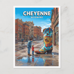 Carte Postale Cheyenne Wyoming