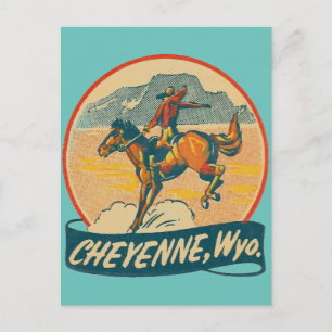 Carte Postale Cheyenne, Wyoming Postcard