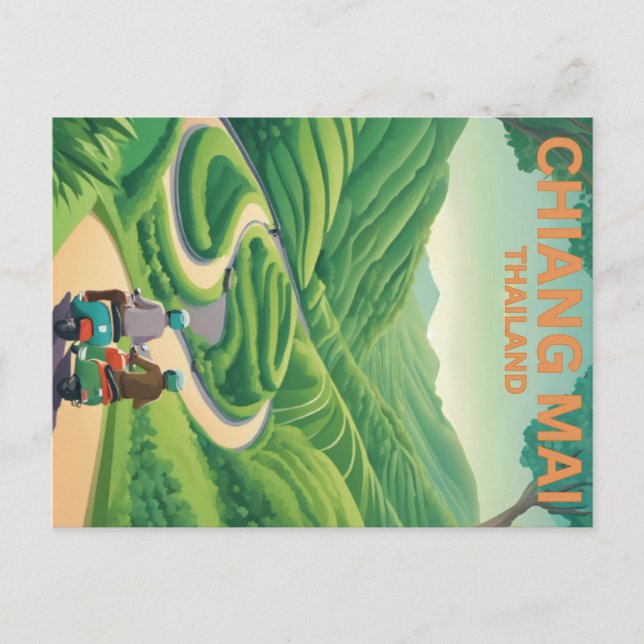 Carte postale Chiang Mai (Devant)