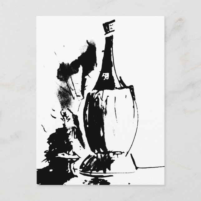 Carte Postale Chianti Watercolour Postcard (Devant)