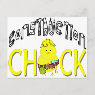 Carte Postale Chic de construction