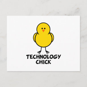 Carte Postale Chic de technologie