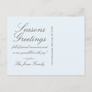 Carte Postale Chic Shoe Christmas -Carte postale / RSVP / Invita