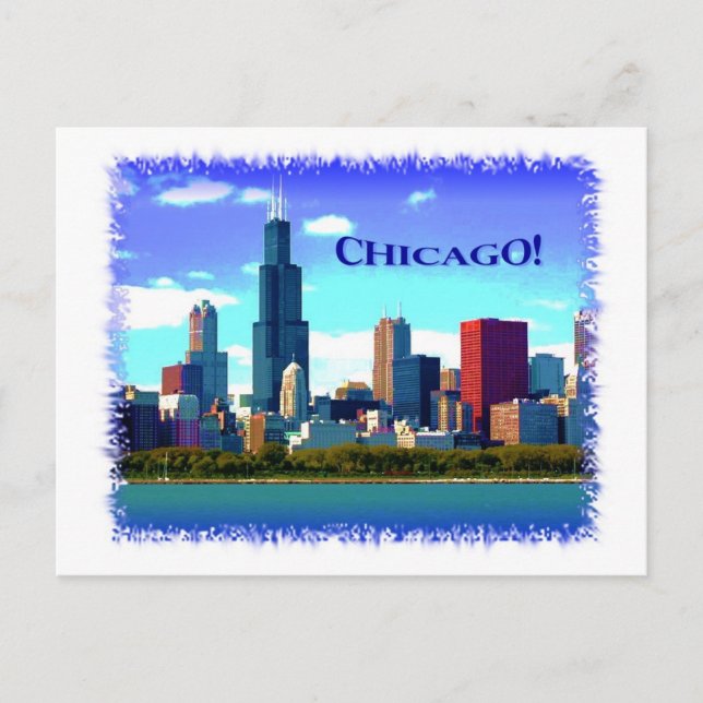 Carte Postale Chicago (Devant)
