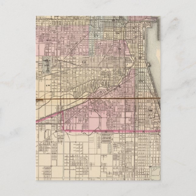 Carte Postale Chicago (Devant)