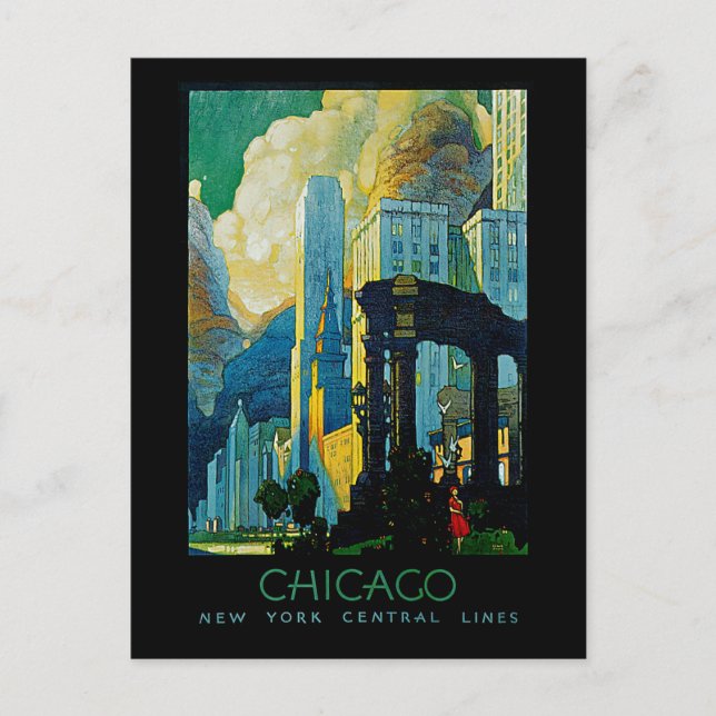 Carte Postale Chicago (Devant)