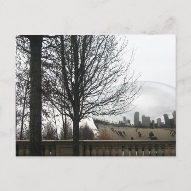 Carte Postale Chicago Bean (Devant)