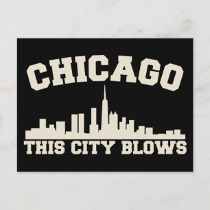 Carte Postale Chicago : Cette ville souffle