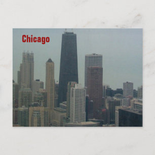 Carte Postale Chicago et le lac Michigan