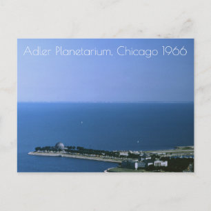 Carte Postale Chicago Illinois, Adler Planetarium Vintage 1966