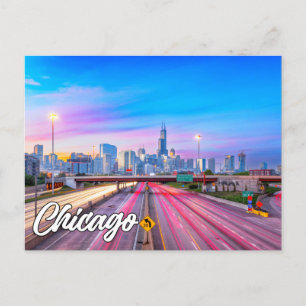 Carte Postale Chicago, Illinois, États-Unis