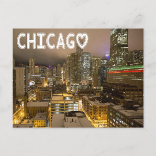 Carte Postale Chicago Illinois ( IL ) États-Unis, Amérique États