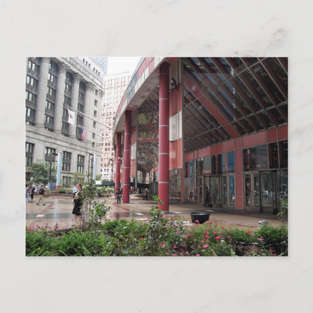 Carte Postale Chicago...Le James R. Thompson Centre (Devant)