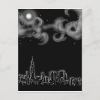 Carte Postale chicago nuit1 copie 2