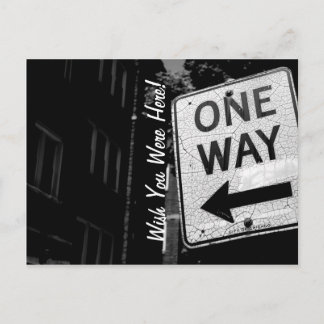 Carte Postale Chicago One Way