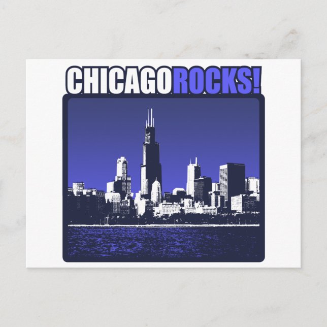 Carte Postale Chicago Rocks ! (Devant)