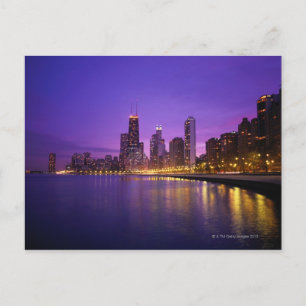 Carte Postale Chicago Skyline
