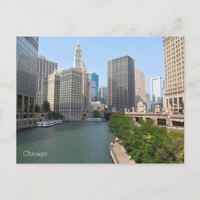 Carte Postale Chicago USA (Devant)