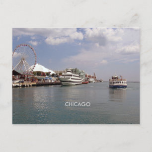 Carte Postale Chicago - Vue de Navy Pier