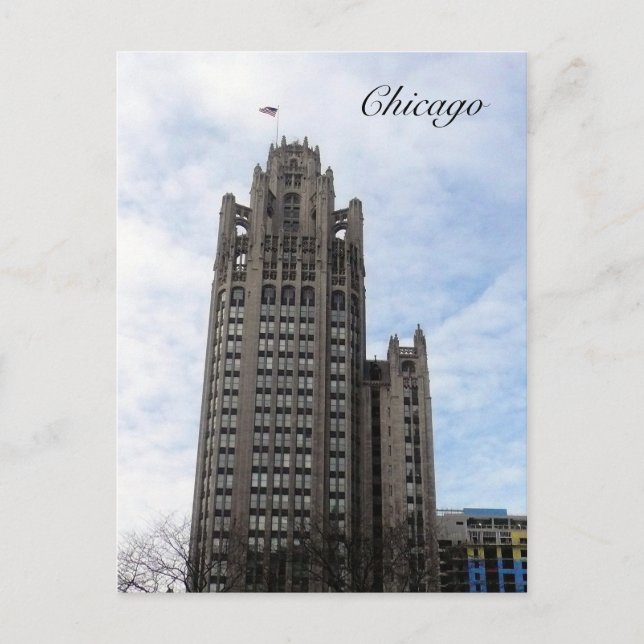Carte Postale chicago wrigley (Devant)