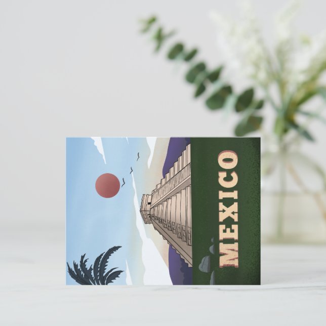 Carte Postale Chichen itzá (Debout devant)