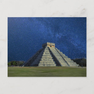 Carte Postale Chichen Itza, Mexique, pyramide
