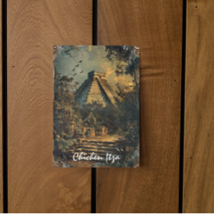 Carte Postale Chichen Itza Mexique Vintage voyage