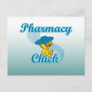 Carte Postale Chick en pharmacie #3