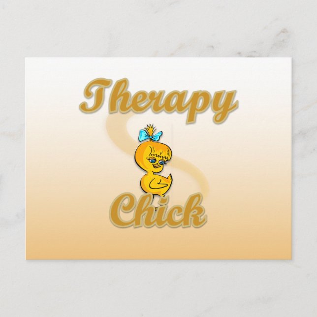 Carte Postale Chick thérapeutique (Devant)
