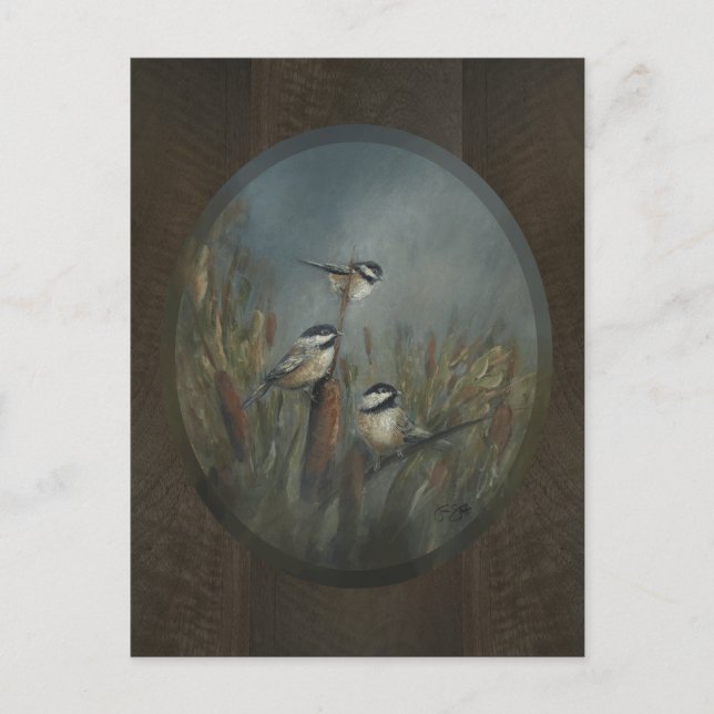 Carte Postale Chickadee Pond (Devant)