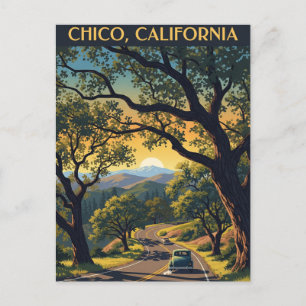 Carte Postale Chico California Travel