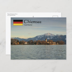 Carte Postale Chiemsee Allemagne