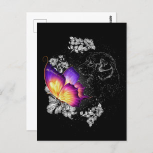 Carte Postale Chien beagle Avec Chien Papillon En Mémorial Du Ci